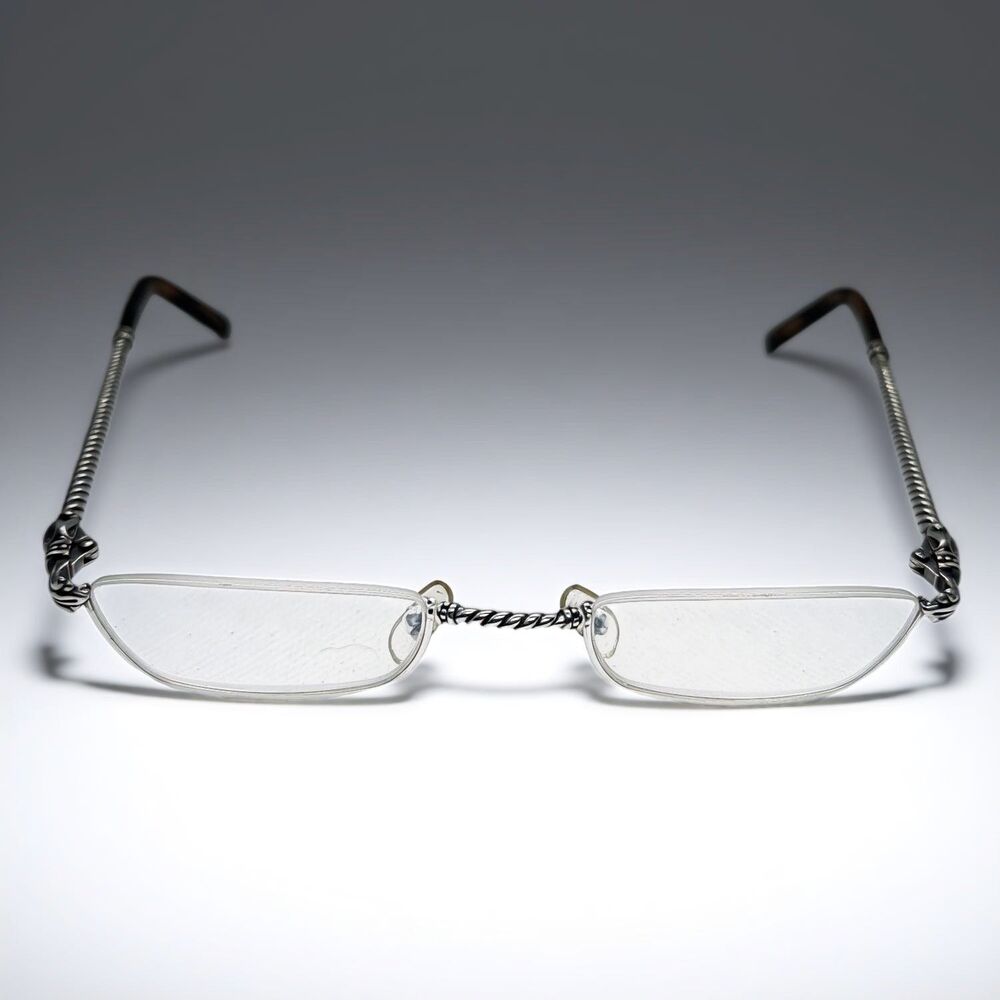 Brighton Handmade "Hemingway" Silver Rope & Tortoise Reading Glasses (+2.00)